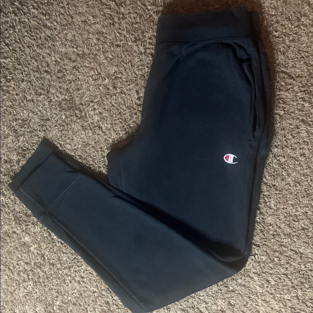 Men’s black Champion Joggers